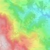 Mappa topografica Urzenge, altitudine, rilievo