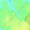 Mappa topografica Pouillac, altitudine, rilievo