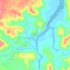 Mappa topografica Tambang, altitudine, rilievo