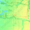 Mappa topografica Howe, altitudine, rilievo