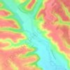 Mappa topografica Gaia, altitudine, rilievo