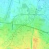 Mappa topografica Cornocchio, altitudine, rilievo