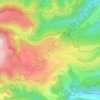 Mappa topografica Anliac, altitudine, rilievo