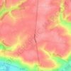 Mappa topografica Haute Visée, altitudine, rilievo
