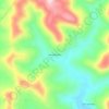 Mappa topografica Nova Brasília, altitudine, rilievo
