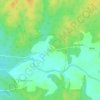 Mappa topografica Thatri, altitudine, rilievo