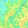 Mappa topografica Labergement, altitudine, rilievo