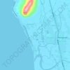 Mappa topografica Turod, altitudine, rilievo