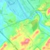 Mappa topografica Windmere, altitudine, rilievo
