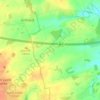 Mappa topografica Sevington, altitudine, rilievo