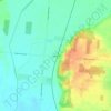 Mappa topografica Lippincott, altitudine, rilievo