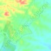 Mappa topografica Tamarindo, altitudine, rilievo