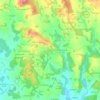Mappa topografica Meilhards, altitudine, rilievo