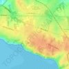Mappa topografica La Fontaine aux Bretons, altitudine, rilievo