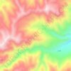 Mappa topografica 石毛, altitudine, rilievo