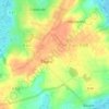 Mappa topografica Le Haisnay, altitudine, rilievo