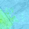 Mappa topografica Klein Delfgauw, altitudine, rilievo