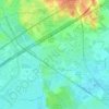 Mappa topografica Boirargues, altitudine, rilievo
