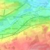 Mappa topografica High Bonnybridge, altitudine, rilievo