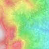 Mappa topografica Traino, altitudine, rilievo