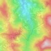 Mappa topografica Ca' de' Borelli, altitudine, rilievo