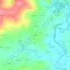 Mappa topografica Bot Nohen, altitudine, rilievo