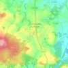 Mappa topografica La Taille, altitudine, rilievo