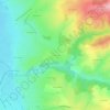 Mappa topografica Les Charpins, altitudine, rilievo