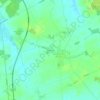 Mappa topografica Montereau, altitudine, rilievo