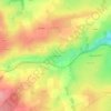 Mappa topografica Les Jarassons, altitudine, rilievo
