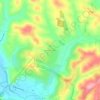 Mappa topografica Gaillard du Bosc, altitudine, rilievo