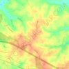 Mappa topografica Zion, altitudine, rilievo