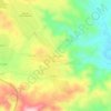 Mappa topografica Cerro Muriano, altitudine, rilievo