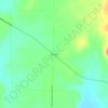 Mappa topografica Rowden, altitudine, rilievo