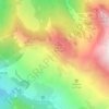 Mappa topografica Le Défend du Duc, altitudine, rilievo