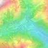 Mappa topografica Antronapiana, altitudine, rilievo