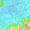 Mappa topografica 那奢, altitudine, rilievo