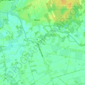 Mappa topografica Schelmkappe, altitudine, rilievo