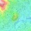 Mappa topografica Estatua Virgen del Panecillo, altitudine, rilievo