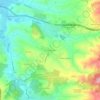 Mappa topografica Croce al Balatro, altitudine, rilievo