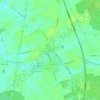 Mappa topografica Le Bourg, altitudine, rilievo