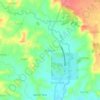 Mappa topografica Baluyan, altitudine, rilievo