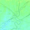 Mappa topografica Jalaud Norte, altitudine, rilievo