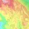 Mappa topografica Howell Mountain, altitudine, rilievo