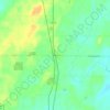 Mappa topografica Wallace, altitudine, rilievo