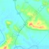 Mappa topografica Sullivan, altitudine, rilievo