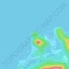 Mappa topografica 虎头山, altitudine, rilievo