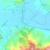 Mappa topografica Verna, altitudine, rilievo