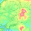 Mappa topografica Lindenwood, altitudine, rilievo