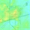 Mappa topografica Westside Plaza Mobile Home Park, altitudine, rilievo